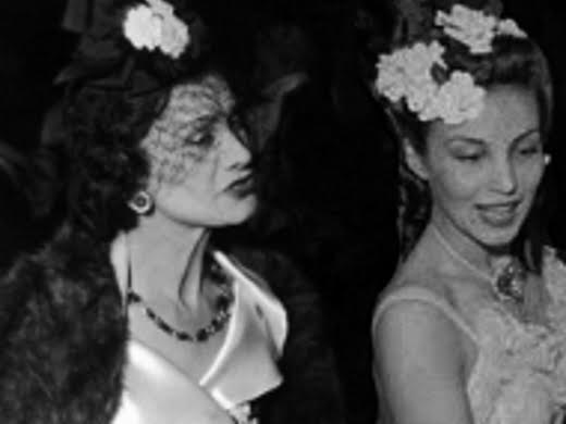 Coco Chanel and Aimée de Heeren in 1939
