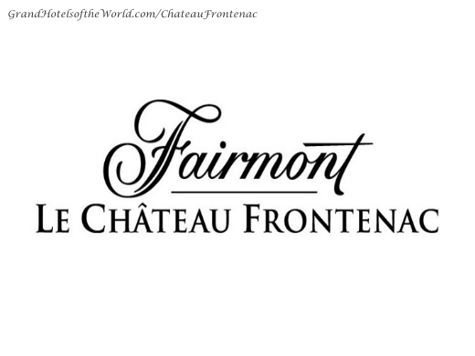 Chateau Frontenac in Quebec City - Logo