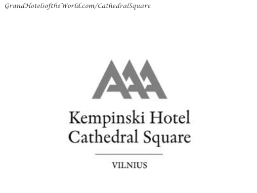 Hotel Cathedral Square in Vilnius by Kempinski - Logo