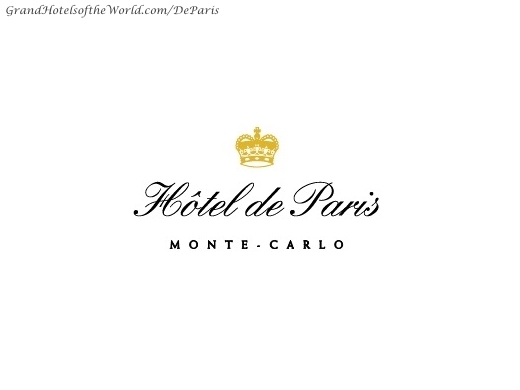 Hotel de Paris in Monaco - Logo
