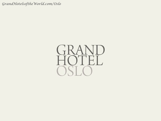 Grand Hotel in Oslo - Logo