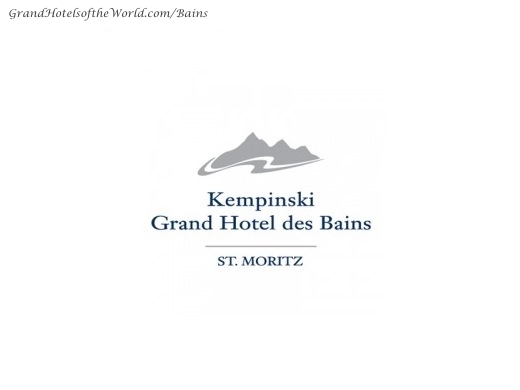 Grand Hotel des Bains in St Moritz by Kempinski - Logo