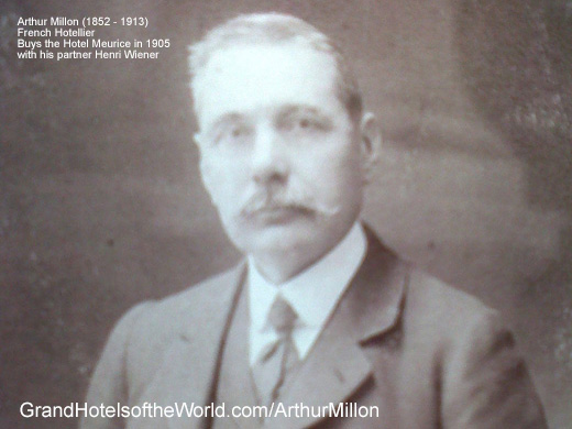 Arthur Millon, owner of the Hotel Meurice
